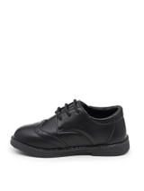 boys formal black shoes