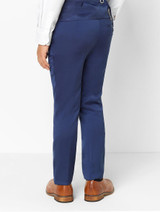 Blue suit trousers for boys