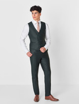 Boys green prom suit