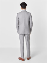 Grey checked suit for boys