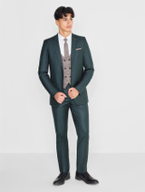 Boys forest green suit