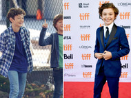 Noah Jupe: Red Carpet // Blue Suit