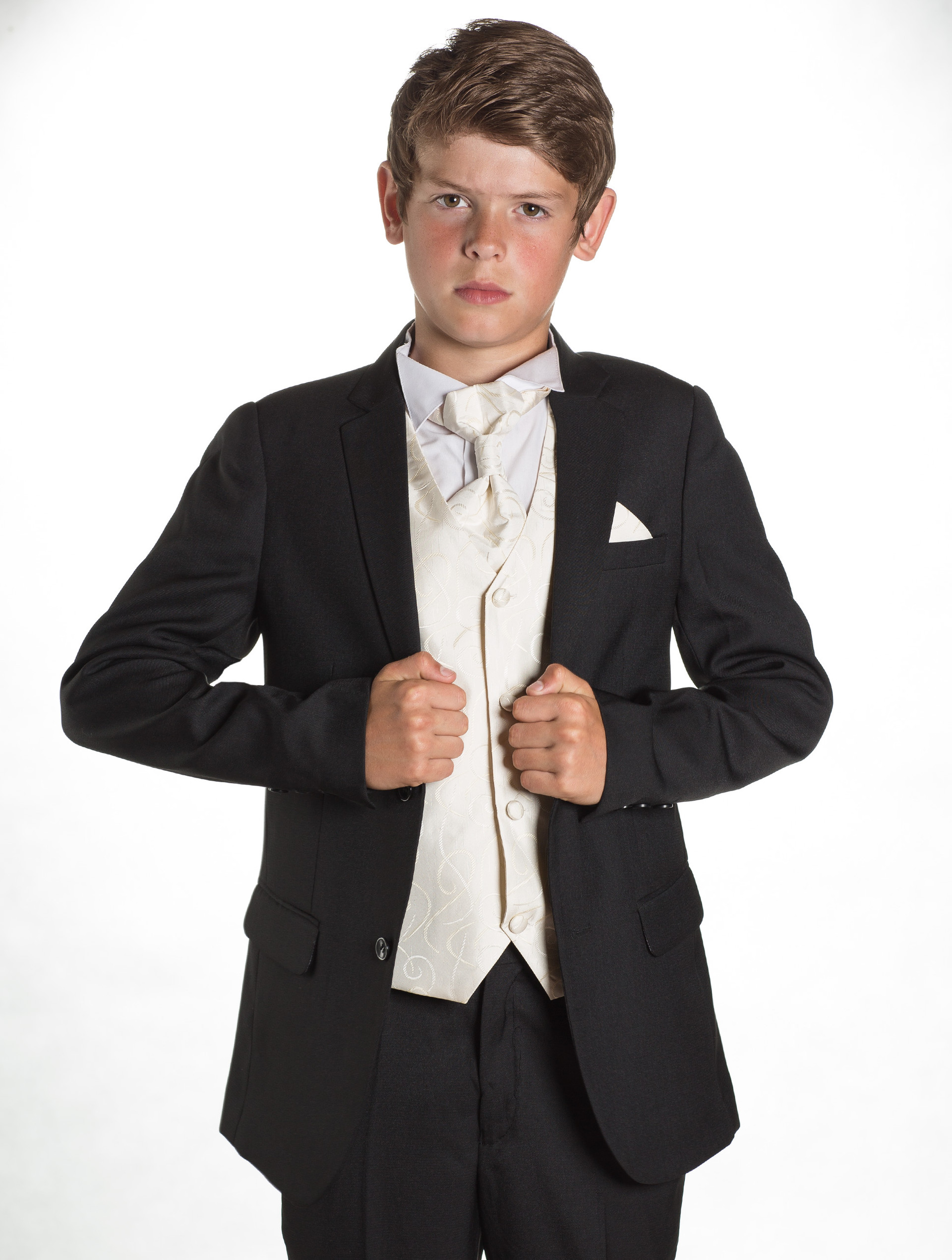 Boys black suit Page boy suits formal suits Charles
