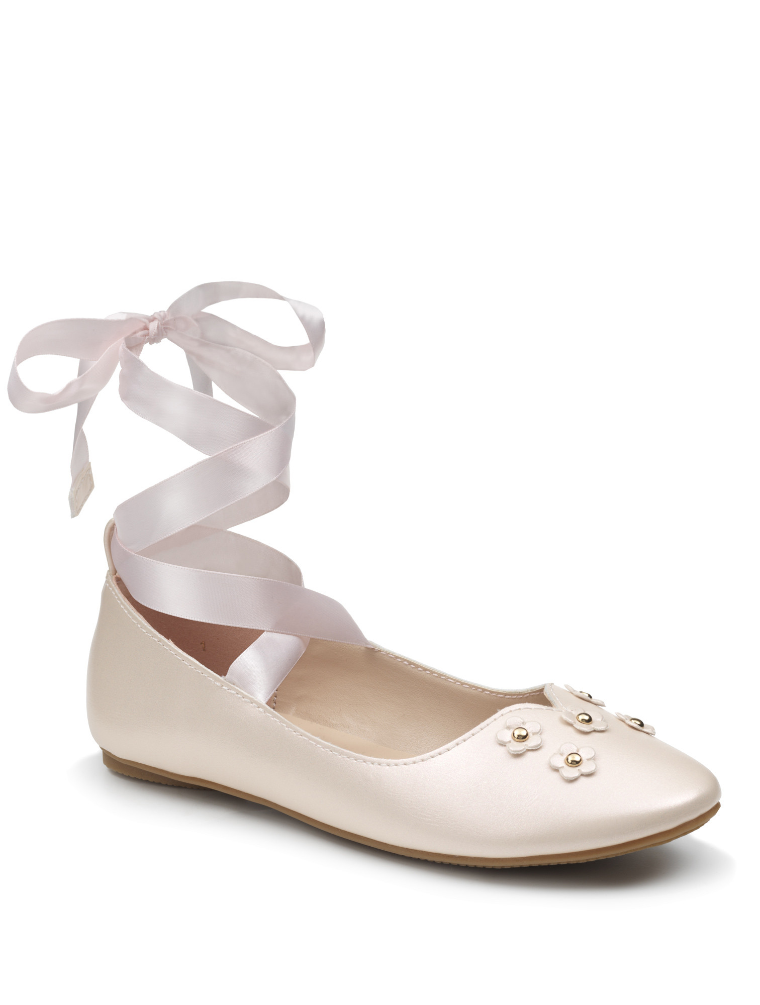 Girls pink shoes Pink flower girl shoes Peony