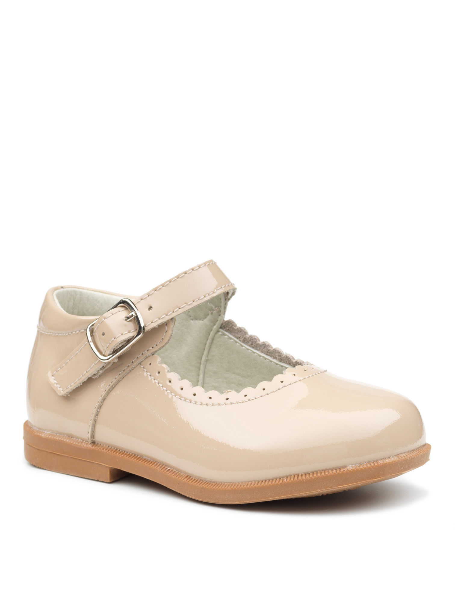 Baby girls ivory shoes | Girls Christening shoes