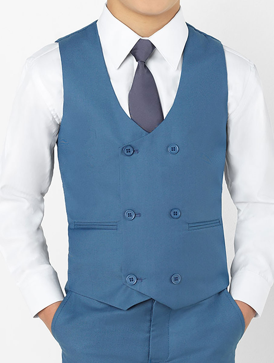 Cuvico Boys Green Waistcoat main image 0
