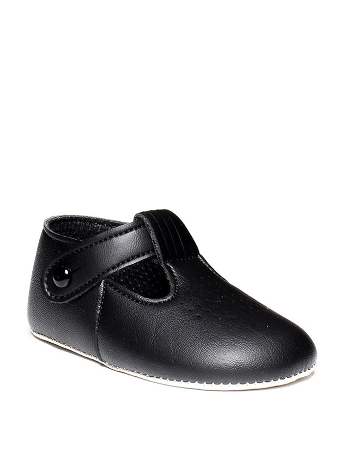 Baby boys patent black shoes Page boy shoes