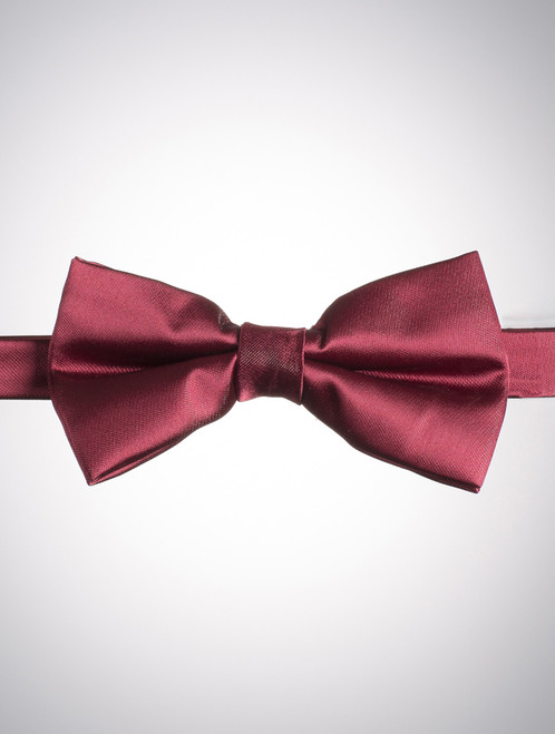 Boys burgundy dickie bow