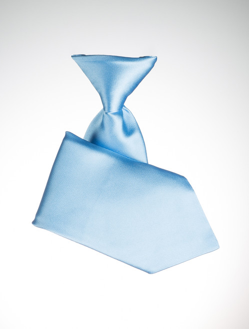 Boys sky blue tie