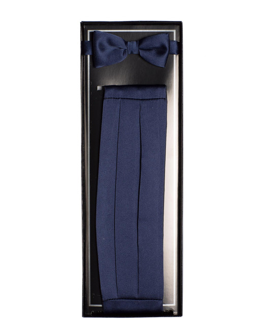 navy cummerbund