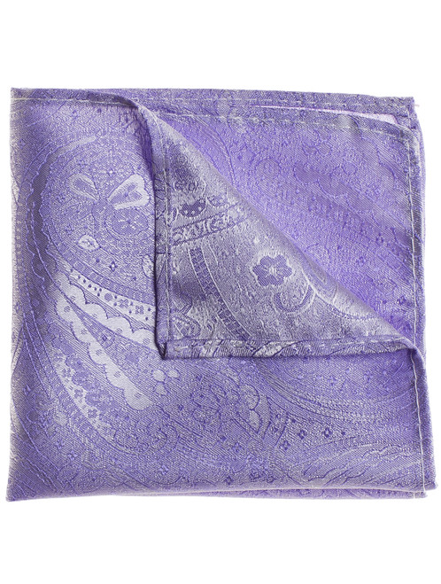 Lilac pocket square