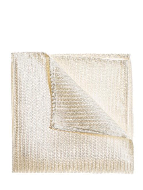 Ivory pocket square