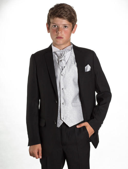 boys black suit | boys wedding suits | page boy suits | prom Suits