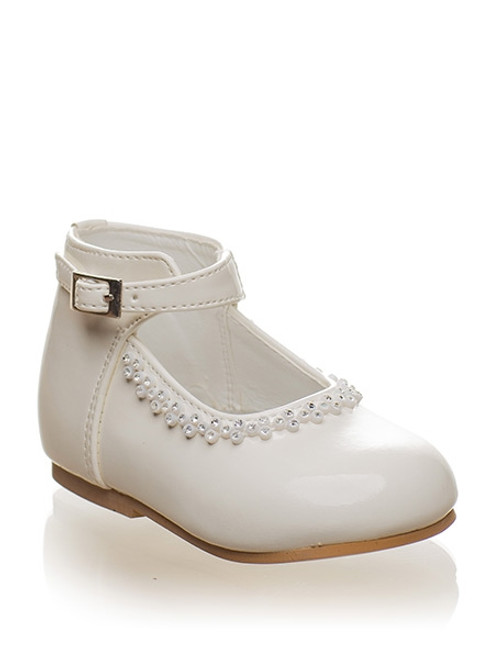 Baby girl cream shoes Clearance