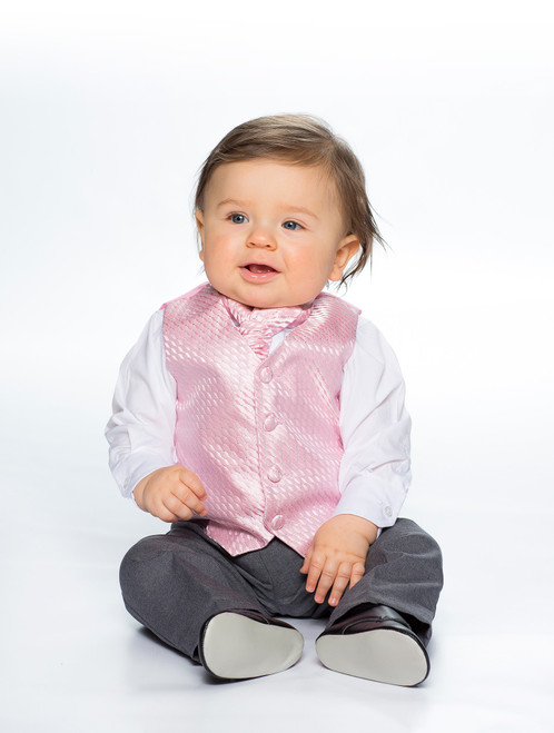 baby boys baby pink suit