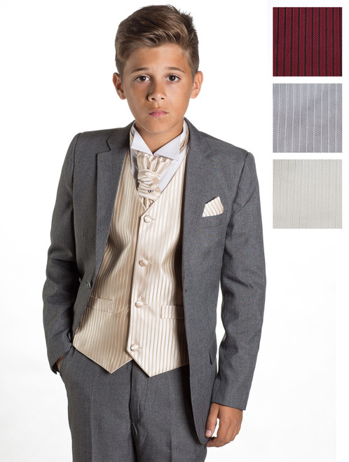 Boys sim fit suit