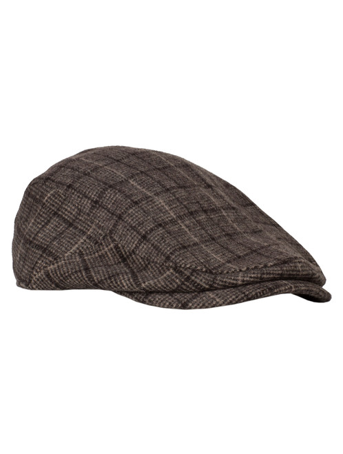 boys brown flat cap