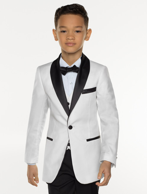 boys ivory dinner suit