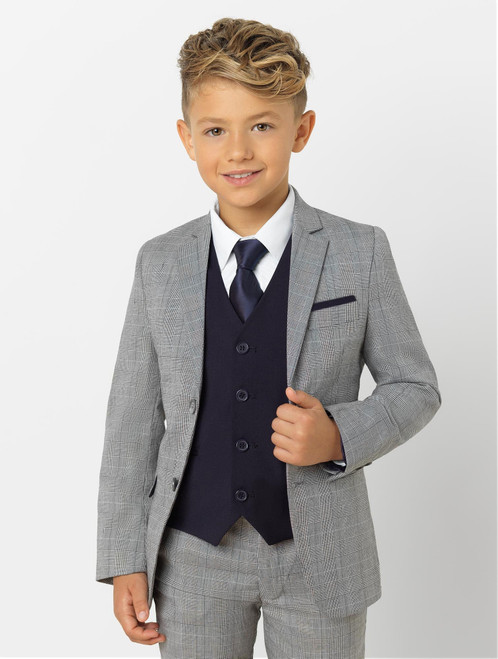 Kids Grey Formal Occasion Suit