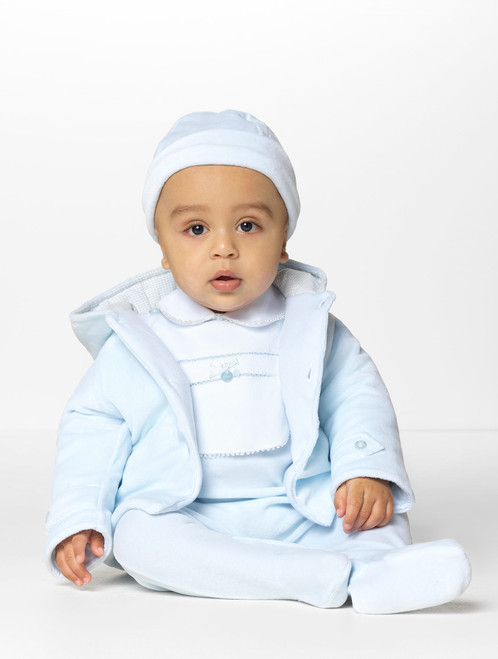 Baby blue coat baby boy Clearance