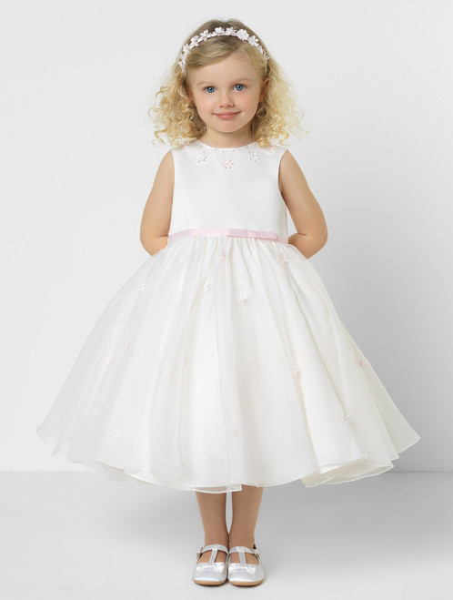Girls ivory Sarah Louise Dress