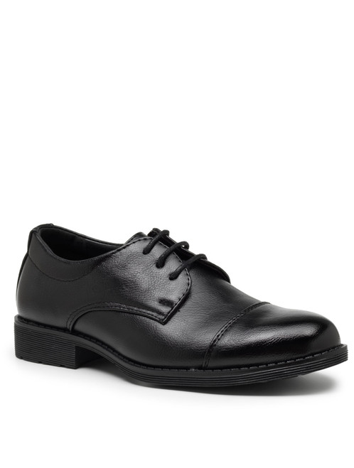 Paisley of London | Boys matt black shoes | Boys Holy Communion Shoe ...