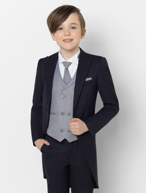 Paisley of London navy tail suit