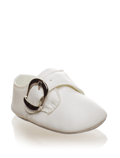 Baby Boys Off-white Shoes | Baby Boys Buckle Shoes