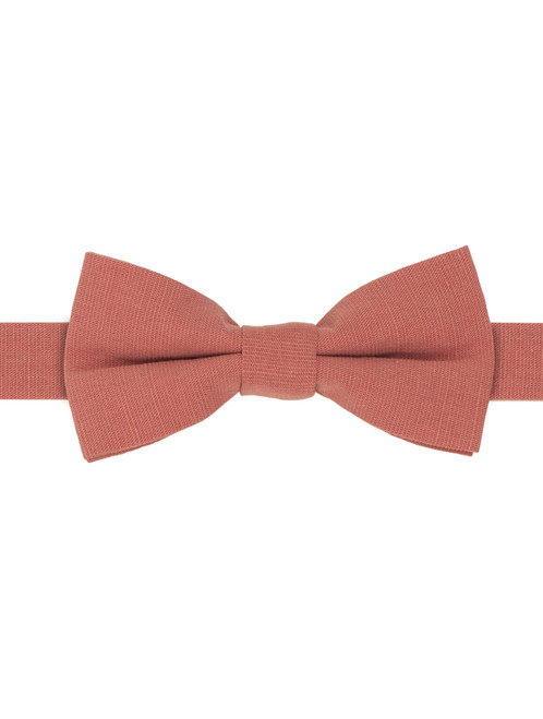 Boys terracotta bow tie