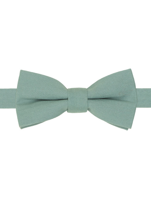 Sage green bow tie