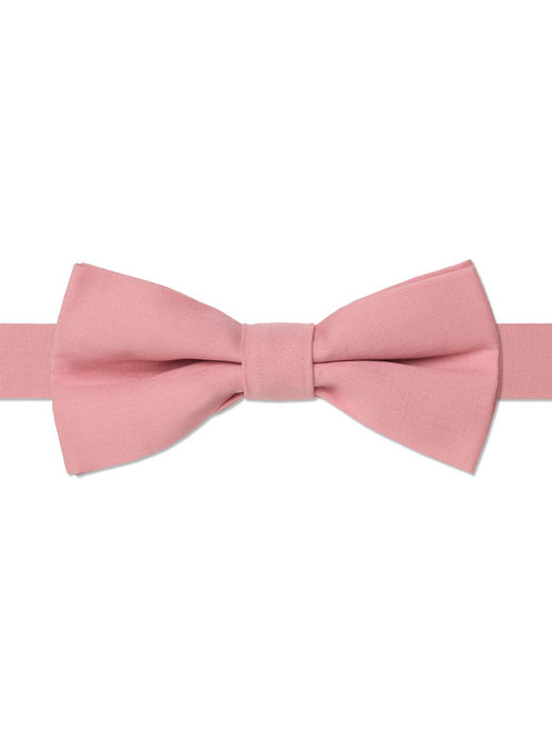 Boys mulberry pink banded bow tie