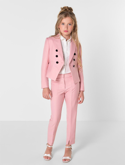 Amelia Suit  Red Bow Detail Trouser Suit  Phoenix V