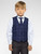 Boys charcoal grey & navy suit - Charles