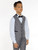 boys grey prom suit