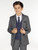 boys grey & navy suits