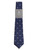 Boys navy tie and hanky set - Bike