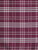 Boys burgundy tie and hanky set - Plaid