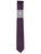 Boys purple tie and hanky set - Polka Dot