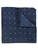 Boys navy tie and hanky set - Polka Dot