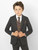 boys brown tweed suit