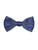 boys blue elasticated bow tie