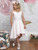 Girls blush pink dress - Belle