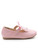 Girls pink bridesmaid shoes