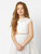 Girls White Occasion Dress