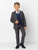 Kids Grey & Navy Formal Wedding Suit