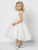Girls Ivory & Pink Dress