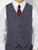 boys navy waistcoat