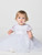 Baby girls white dress