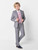Kids grey and pink holy communion suit