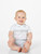 Baby boys christening romper